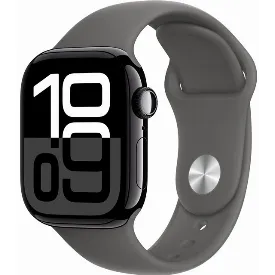 Умные часы Apple Watch Series 10 42 мм, S/M 130-180, Aluminium Jet Black Case with Midnight Sky Nike Sport Band